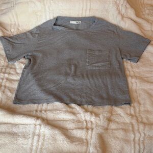 Aritzia Wilfred Free Heather Gray Women’s Tee